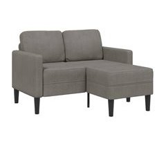 Sofá 2 lugares - Sofá fixo com Chaise em L