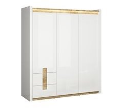 Roupeiro de 3 portas com LED Helios