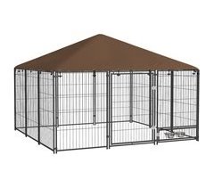 Parque para Cães Metal e Tela Oxford PawHut