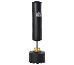 Saco de Boxe Aço, PU e HDPE HOMCOM