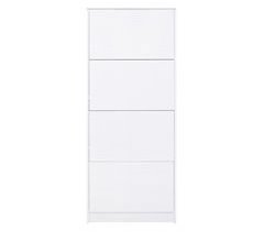 Sapateira FOUR 4 tampos cor branco
