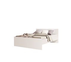 Cama NAIA branco brilhante
