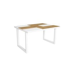  Mesa de jantar Natural 140x90