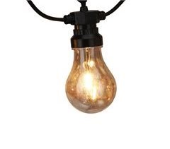Well Home Garland com 20 luzes LED quentes e cabo condutor