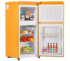 Frigorífico mini de ferro e plástico