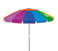 Guarda-chuva de praia corta-vento c/mastro basculante Aktive