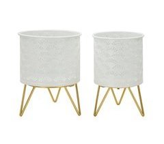 Conjunto de 2 Vasos para Plantas MF412