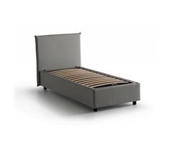 Cama de solteiro de tecido