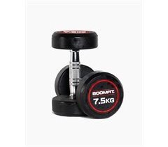 Halteres Redondos de Musculação 7,5Kg (Par) - BOOMFIT