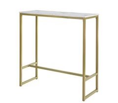 Mesa de consola dourada FSB34-G SoBuy
