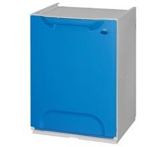 WELL HOME Lixeira de polipropileno cinza, tanque de 20L