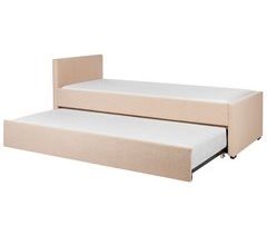 Beliani Cama nido Bouclé MARMANDE 86x214