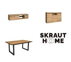 Conjunto de móveis para sala de estar, mesa, aparador, móvel para TV