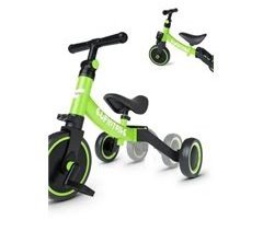 Triciclo dobrável que evolui para uma bicicleta de equilíbrio por 1 a 4 anos