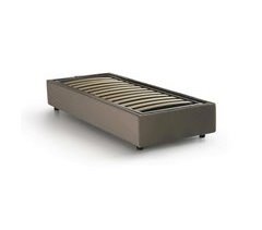 Cama de solteiro de tecido