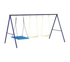 Conjunto de Baloiços Aço, PE, PP e tecido Oxford AIYAPLAY