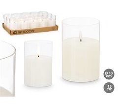Vela decorativa CRISTAL LED 10cm marca CONFORAMA