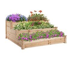 Caixa de Plantio Outsunny, varanda e jardim - jardinagem