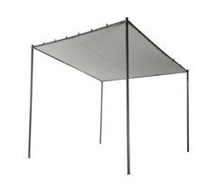 Beliani Pérgola de jardim VIMINO 282x294
