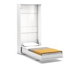 Cama dobrável vertical