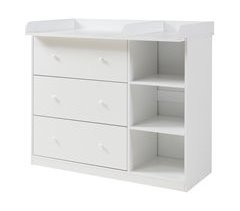 Trocador Beldinupp com tapete muda-fraldas amovível 93x110x55cm