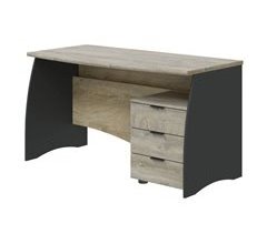  Secretária Stil Buc 3 gavetas 136x67