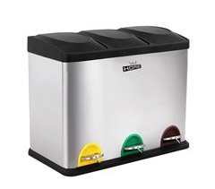 Cubo de reciclagem ecológica
