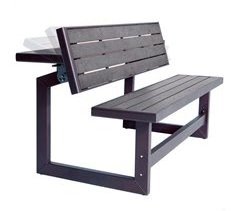 Banco convertible en mesa LIFETIME color gris