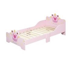 Cama para Crianças Madeira de Choupo, MDF HOMCOM