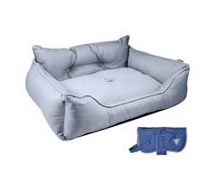 Cama para animais de estimação + casaco para animais de estimação