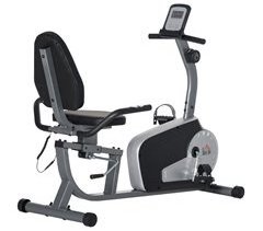 Bicicleta Estática Aço e ABS HOMCOM