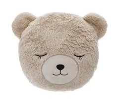 WELL HOME - Almofada redonda de pele de urso