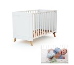 Berço Sakura convertível em cama (kit opcional)