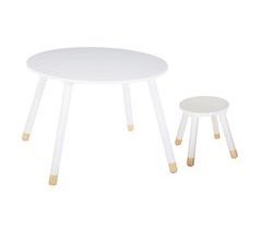 Conjunto de quarto infantil mesa e banco