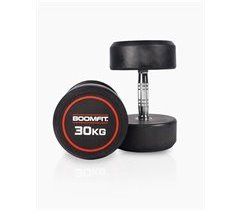 Halteres Redondos de Musculação 30Kg (Par) - BOOMFIT