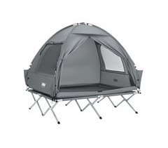 SoBuy Tenda de Campismo com Uma Porta Funcional OGS32-II-L-HG