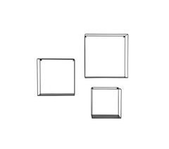 Conjunto prataleiras decorativas ANITA marca TRIO LIGHTING