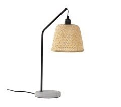 Candeeiro de mesa Sakura Bambu, diâmetro 55 cm