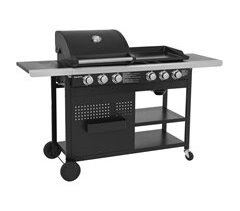 Barbecue duo a gás com 6 queimadores