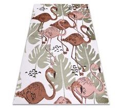 Tapete FUN Flami para crianças flamingos 240x330