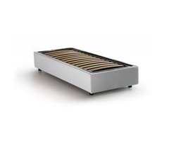 Cama de solteiro de tecido
