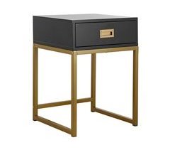 Beliani Mesa auxiliar LARGO 40x40