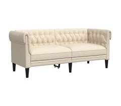 Sofá chesterfield 2 lugares - Sofá fixo