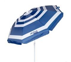 Guarda-sol Ø180 cm c/mastro basculante e proteção UV50 Aktive