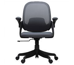 Cadeira de escritório LYRA cor cinza