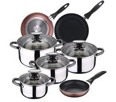 8 peças Bateria de cozinha e jogo de remendo