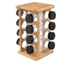 Rack giratório de temperos para 16 temperos