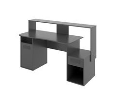Mesa com efeito de madeira