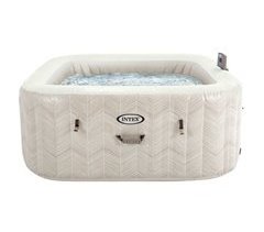 INTEX Spa inflável 4 pessoas Chevron Deluxe