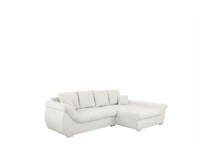 Chaise longue com cama e arca EDEN Branco